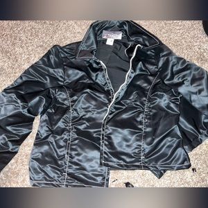 Brand new black nylon jacket